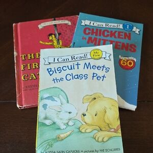(J40) Children's Books - Biscuit Meets the Class Pet & More, Chicken In Mittens